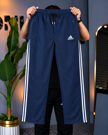 2-in-1 Zip Stripe Trouser - Blue
