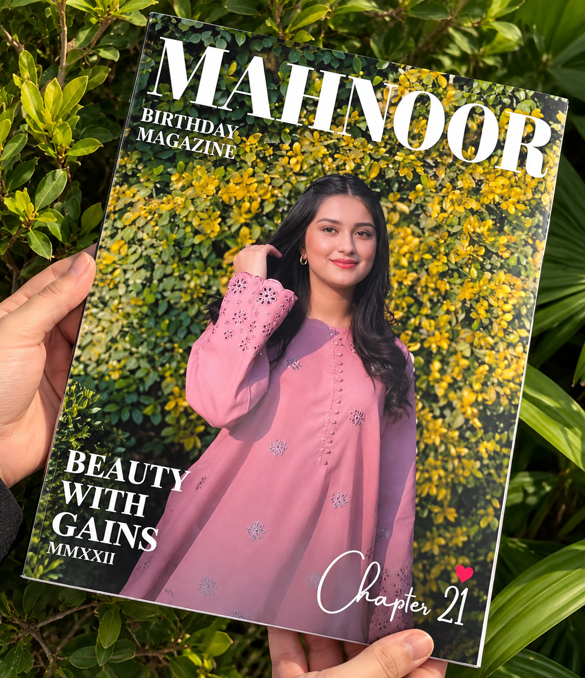 🎂 Happy Birthday – Personalized Photo Magazine 🎁 | A Gift Full of Love & Memories 💖
