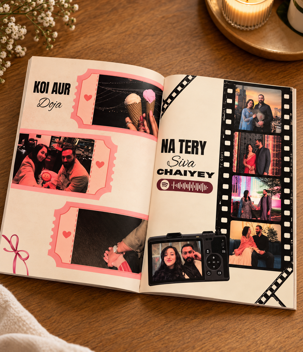 ❤️ Tu Chahiye – Personalized Couple Photo Magazine 💑 | Your Love Story, Your Memories 💌